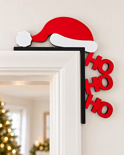 Printed christmas ho - 3d,