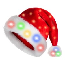 Light-up Santa Hat Christmas