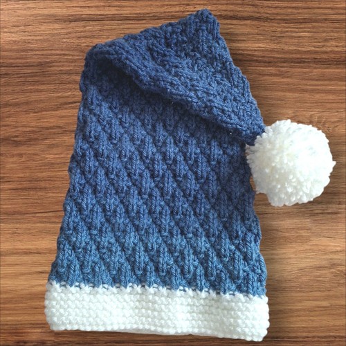 Baby unisex blue white hand - &,