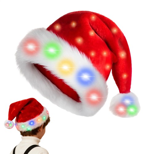 1pc led santa hat for - hat,