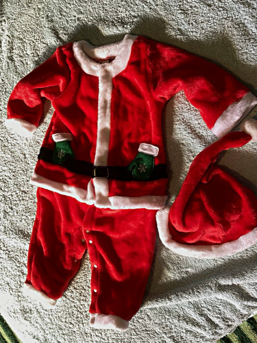 Santa claus christmas velour - santa,