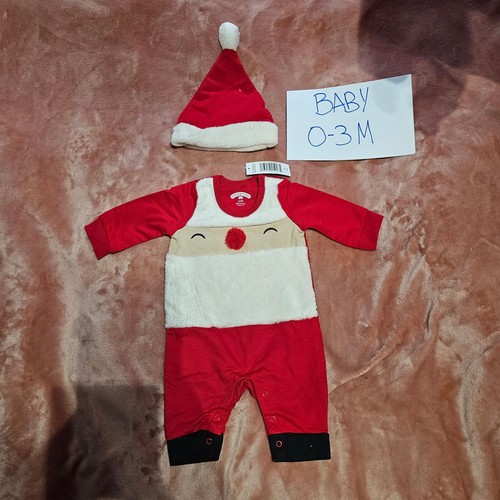 New baby months santa - baby,