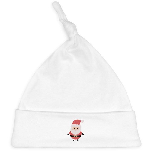 Santa knotted baby hat - 'santa',