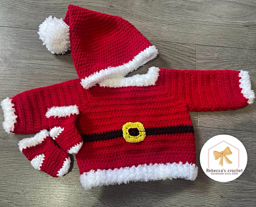 Handmade crochet baby