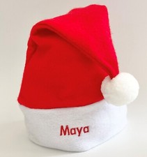Personalised baby Santa hat
