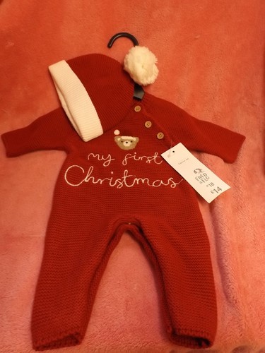 Baby 1st christmas - f,