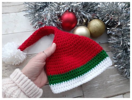 Handmade months baby santa - handmade,