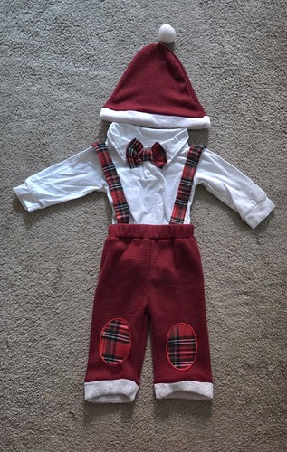 Baby boy tartan outfit - baby,