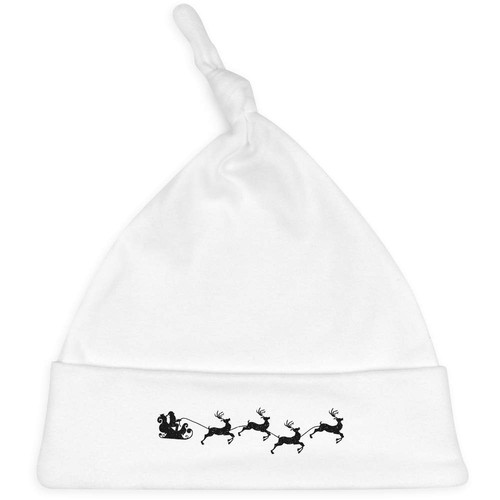 Santa sleigh with - 'santa, reindeer'