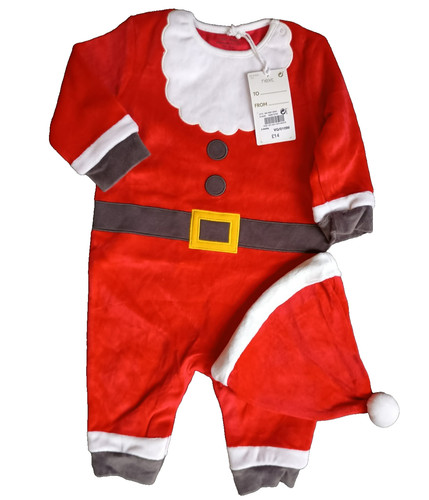 Baby christmas outfit velour - baby,