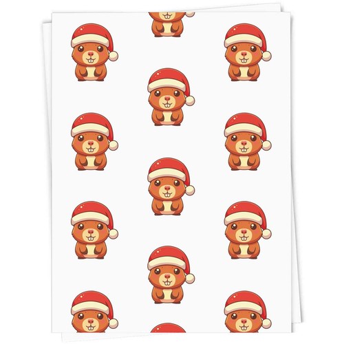Baby capybara santa - capybara, hat'