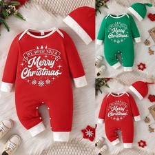 2PCS Christmas Baby Jumpsuit