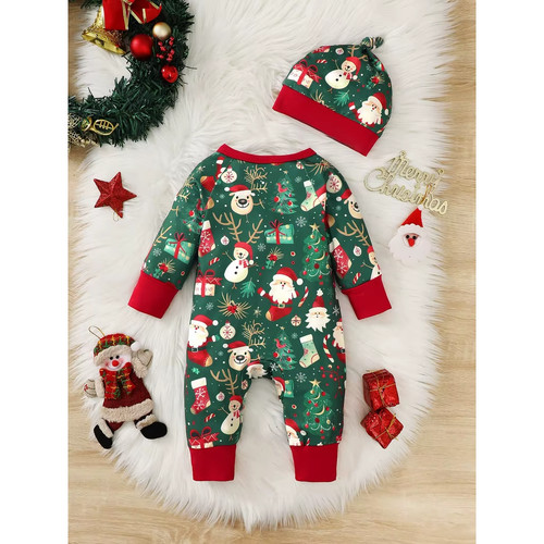 Baby christmas jumpsuit - baby,