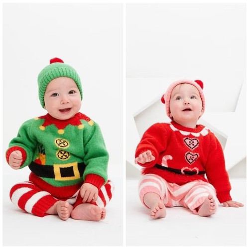 Baby knitted christmas - baby,