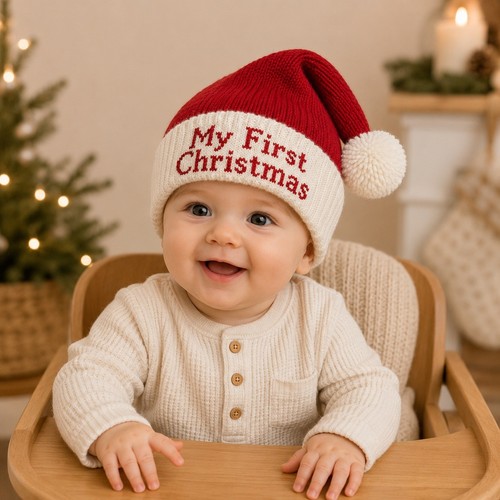First christmas baby santa - my,