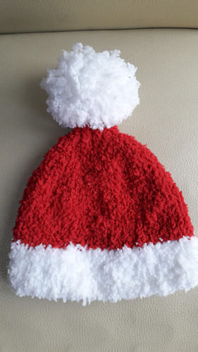 Super soft hand knitted - , santa