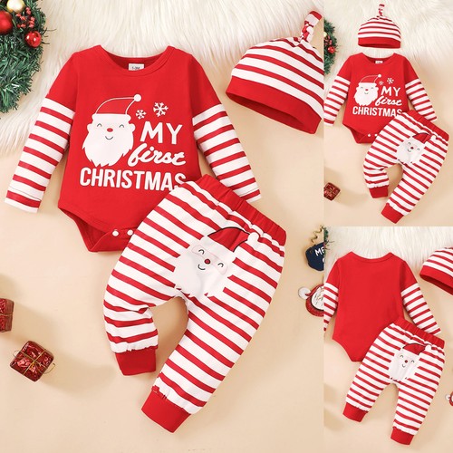 3pcs first christmas - 3pcs,