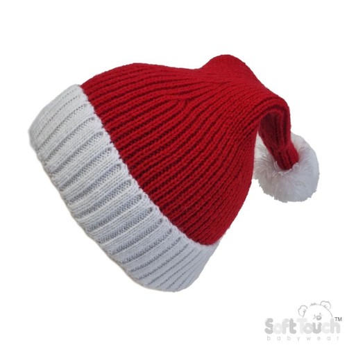 Baby beanie hat - baby, claus
