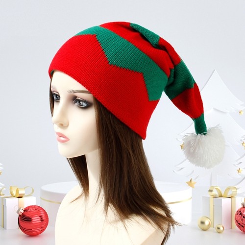 Winter knitted santa hat - santa,
