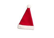 Xmas Christmas Santa Soft Red