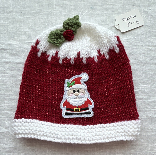 Hand knitted santa claus - santa,