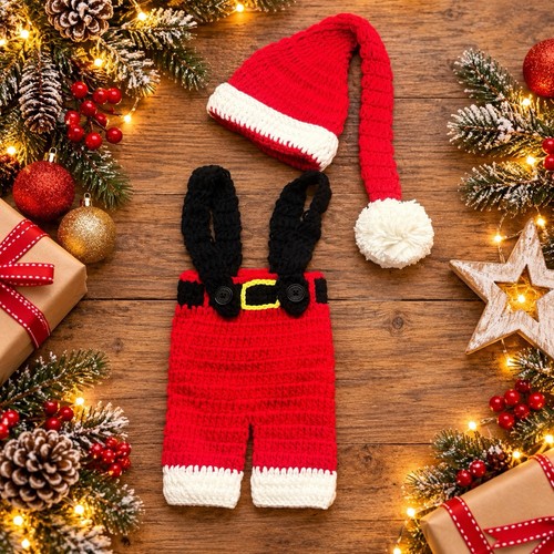 Baby christmas santa - baby, crochet